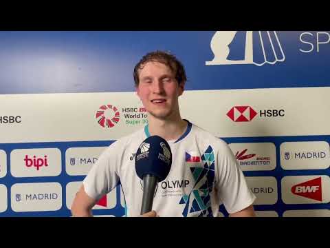 Jan Louda at the qualification round - Spain Masters