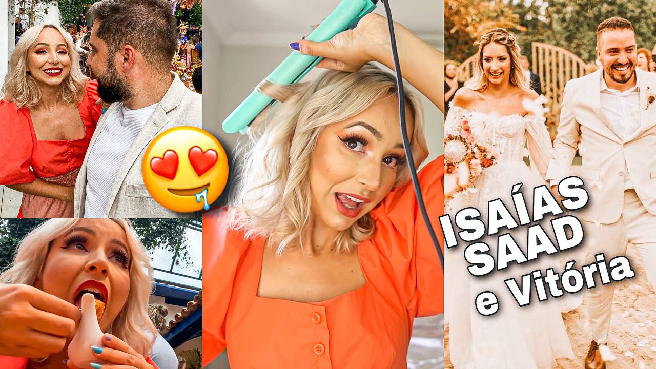 CASAMENTO ISAIAS SAAD E VITORIA * NOS ARRUMAMOS COM VOCÊS  REALZÃO*