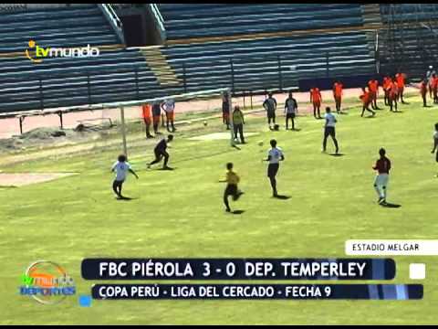 FBC Pierola 3 - 0 Dep. Temperley - Liga del Cercado / fecha 9 - Tvmundo Deportes 2014