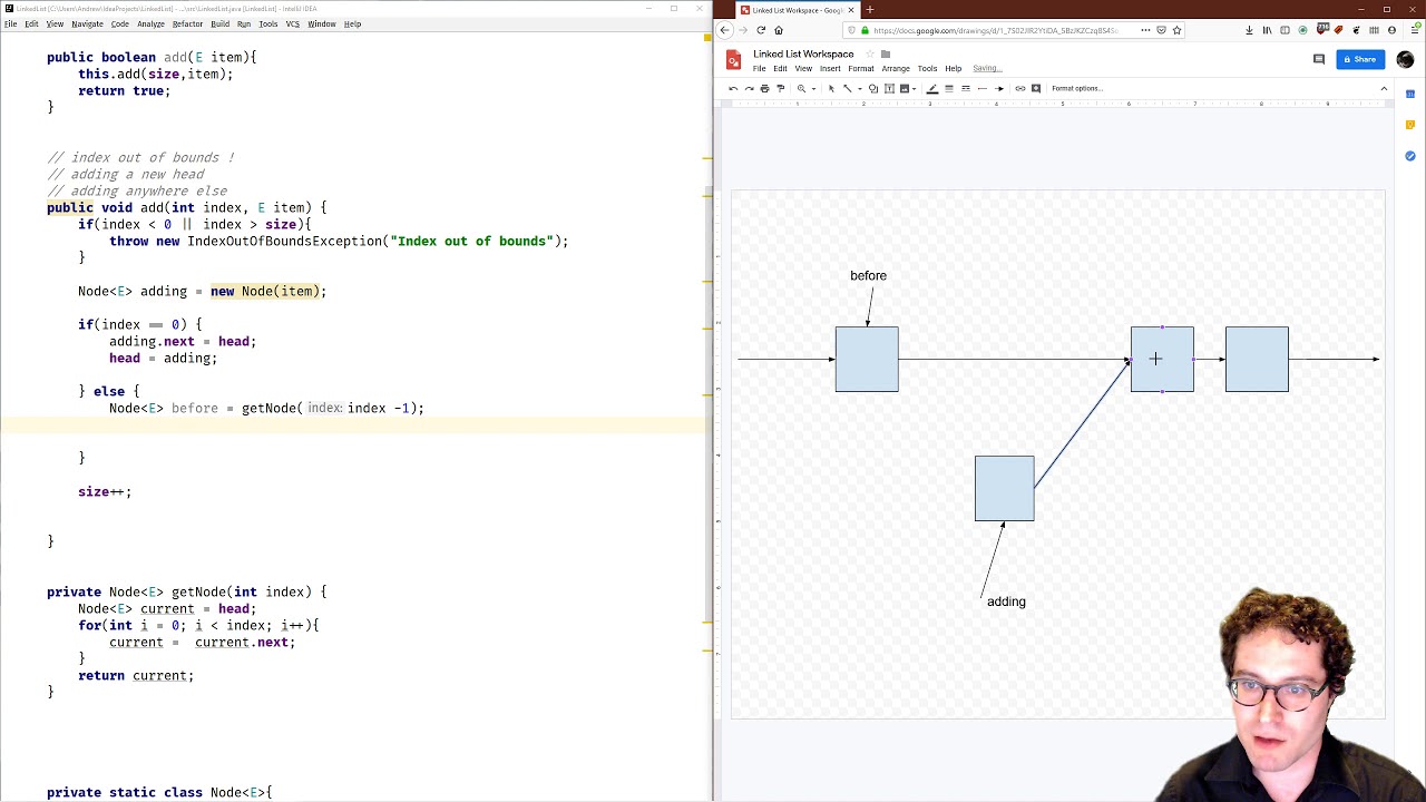 LinkedList - Adding Anywhere Else