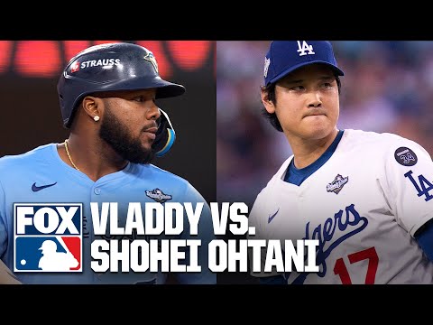 Vladimir Guerrero Jr. takes Shohei Ohtani DEEP for a two-run home run in World Series Game 4 🚨
