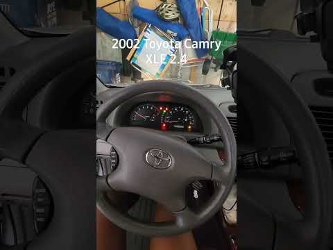 Thumbnail for 2002 Toyota Camry XLE 2.4 cold start #camry#toyota by Toyota, Toyota Camry