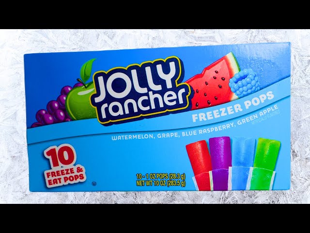 Jolly rancher freezer pops