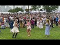 Swedish Midsummer Festival Dancing
