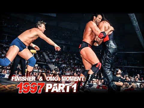 WCW Every Finisher & OMG Moment Compilation (1997) - Part 1