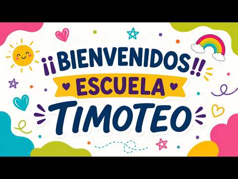 EN VIVO I ESCUELA TIMOTEO KIDS | SABADO 12/09/2026