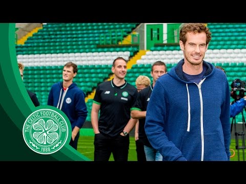 Celtic FC - Celtic v GB Davis Cup Team Crossbar Challenge
