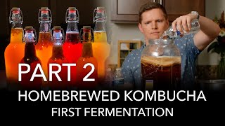 Homebrewed Kombucha | Part 2 | First Fermentation