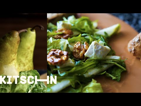 Pear and Blue Cheese Salad