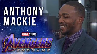 Anthony Mackie talks Falcon's fate LIVE at the Avengers: Endgame Premiere
