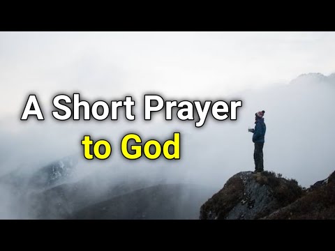 A Short Prayer to God - Lord, Help Me to Always Walk in Your Ways