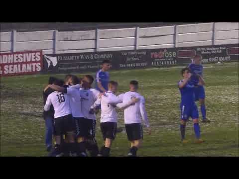 Mossley A.F.C. 4TH Goal Vs Skelmersdale United FC - Evo-Stik Northern League North 2017/18