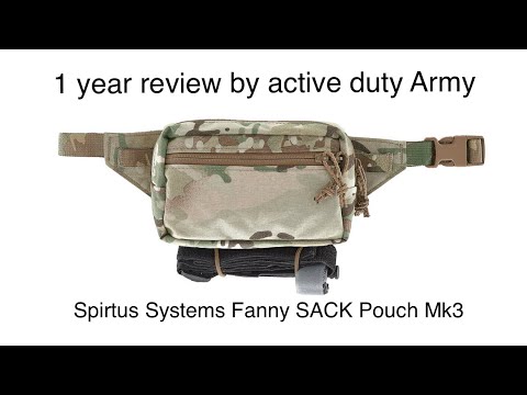 Spirtus Systems Fanny SACK Pouch Mk3 1 year review