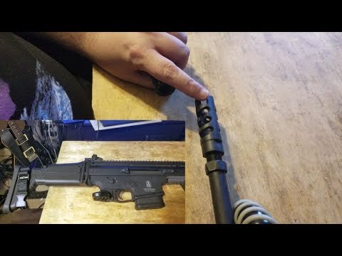 SCAR-17S PWS PRC (Precision Rifle Compensator) install