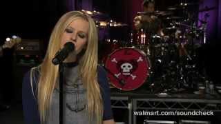 Avril Lavigne - When You&#39;re Gone @ Live at Walmart Soundcheck 20/04/2007