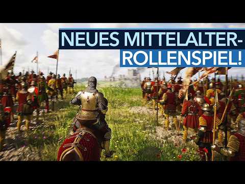 In dieser Mittelalter-Open-World steigen wir vom Ritter zum Fürsten auf!