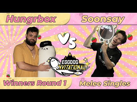 Hungrybox (Jigglypuff) vs Soonsay (Fox) - Eggdog Invitational 2024 - Melee Singles: Winners R1