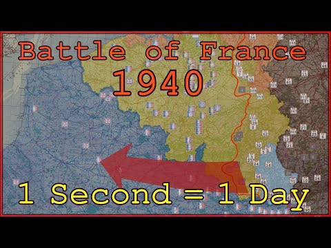 Battle of France in 44 seconds