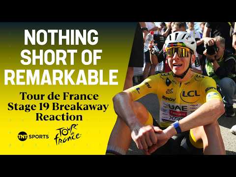 Tour de France Stage 19 REACTION: Record breaking performance on Alpe d'Huez! 🤩