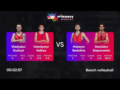 21:35 S. Zalizko / V. Avramenko - M. Kyselov / R. Voloshchuk 13.11.2022 | Winners Beach Volleyball