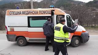 Катастрофа блокира движението на входа на Девин