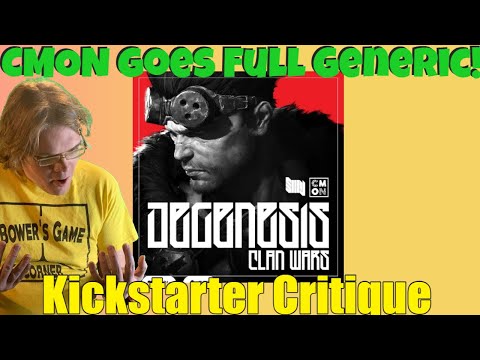Degenesis: Clan Wars- CMON doing their best mid 2000s Xbox 360 vibe -Kickstarter Critique Review