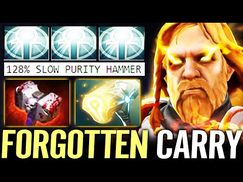 🔥 Can't Escape from this Omniknight Carry — Basher + Assualt 128% Slow Purity Hammer Dota 2 Pro