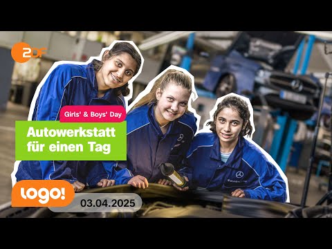 Girls' & Boys' Day: In welche Berufe habt ihr reingeschnuppert? | logo!-Nachrichten vom 03.04.25