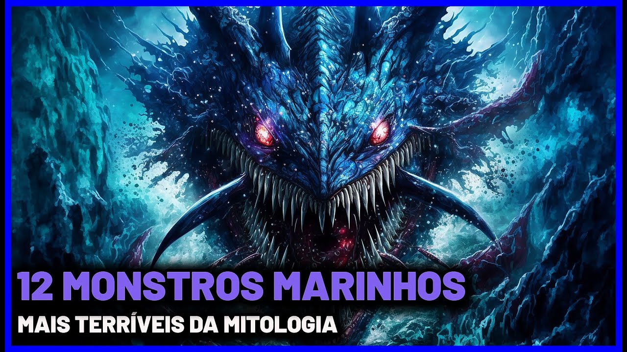 OS 12 MONSTROS MARINHOS MAIS TERRÍVEIS DA MITOLOGIA