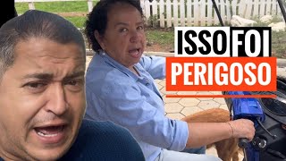 MINHA MÃE QUASE ME MATOU DO CORAÇÃO HOJE! 