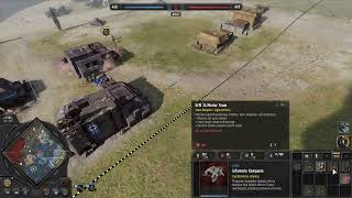 Company of Heroes 3 gameplay online multiplayer Win by surrender