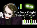 Batman Dark Knight Piano Tutorial Synthesia