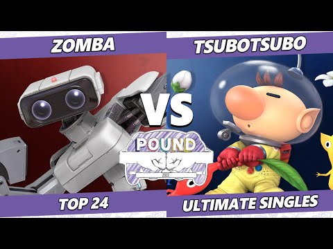 Pound 2022 Top 24 - Zomba (ROB) Vs. Tsubotsubo (Olimar) SSBU Smash Ultimate Tournament
