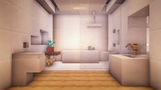 Minecraft: How to Build a Modern Bathroom