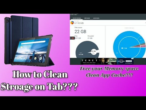 How to clean Stroage on Tablets? Ft. Lenovo Tab M10 Fhd Rel...