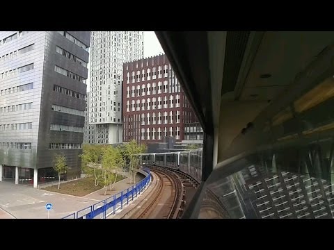 RET Metro Type B (5331) ruit-rit op Lijn D - Zuidplein naar Wilhelminaplein