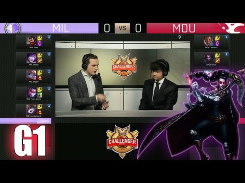 Millenium vs Mousesports Game 1 | Week 3 S6 EUCS Spring 2016 | MIL vs MOU G1 W3