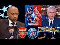 Thierry Henry And Arsene Wenger Predict Arsenal Vs PSG Champions League Final All Reaction
