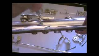 Video thumbnail for Flute Disassemble and Maintenance (Part 1 of 2) by GoldViolinFlutist