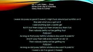 Plies - Faithful lyric video (Purple Heart Album)