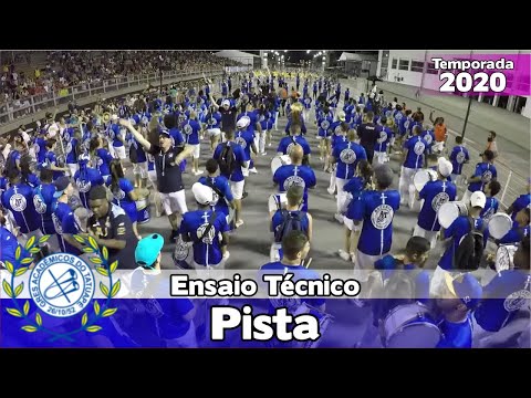 Tatuapé 2020 - Bateria no ensaio técnico - Pista - #ETSP2020