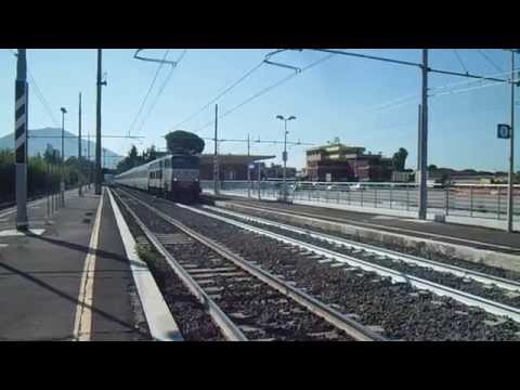 E656.091 sull' IC 510 "Capodimonte" Salerno - Torino Porta Nuova, in partenza da Latina
