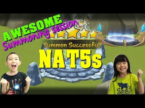 Summoners War - 199 total Summons!!! Three Nat5s and Back-to-Back LnD Lightnings!!! Troll2Us???
