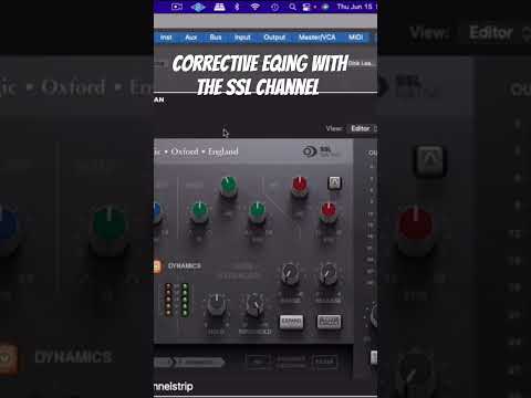 #ssl eq for shaping your sound . #logicprox #mixing
