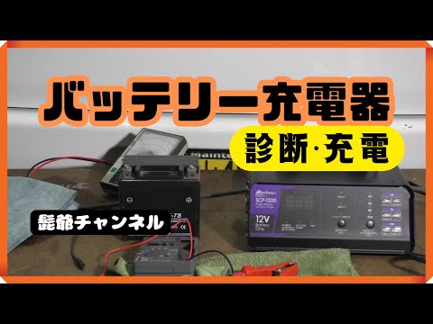パルス充電器を追加購入してみました★バッテリー繋いで自己放電を補い寿命を延ばしています👍