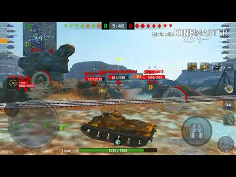 WoT Blitz// STB-1 gameplay