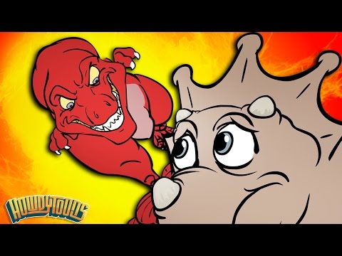 Best Cartoon Songs of 2016 | Dinosaur Songs, Dinosaur Battles and Halloween Songs by Howdytoons