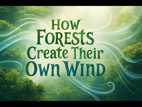 How Forests Create Their Own Wind