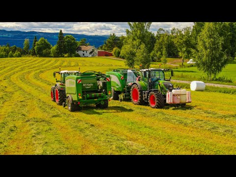 SILAGE IN NORWAY! 2020 | 2X Fendt 724 & McHale Fusion 3 Plus