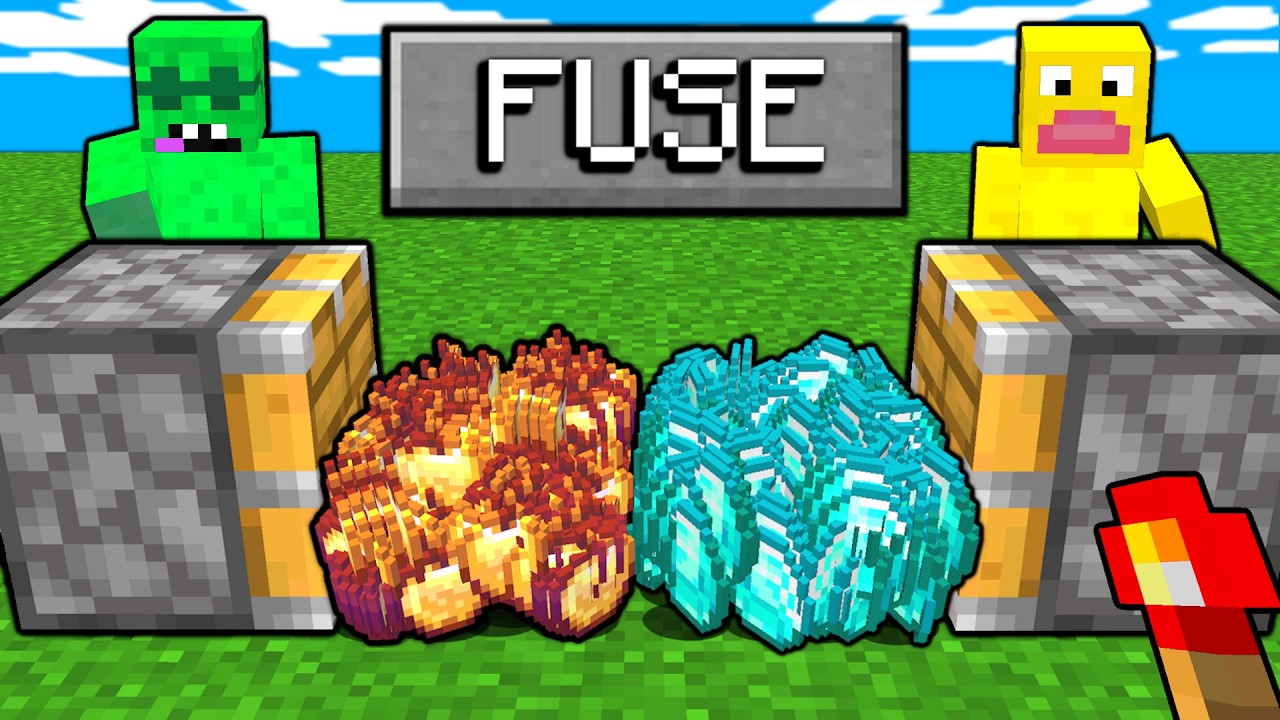 Minecraft, But You Can FUSE ITEMS...